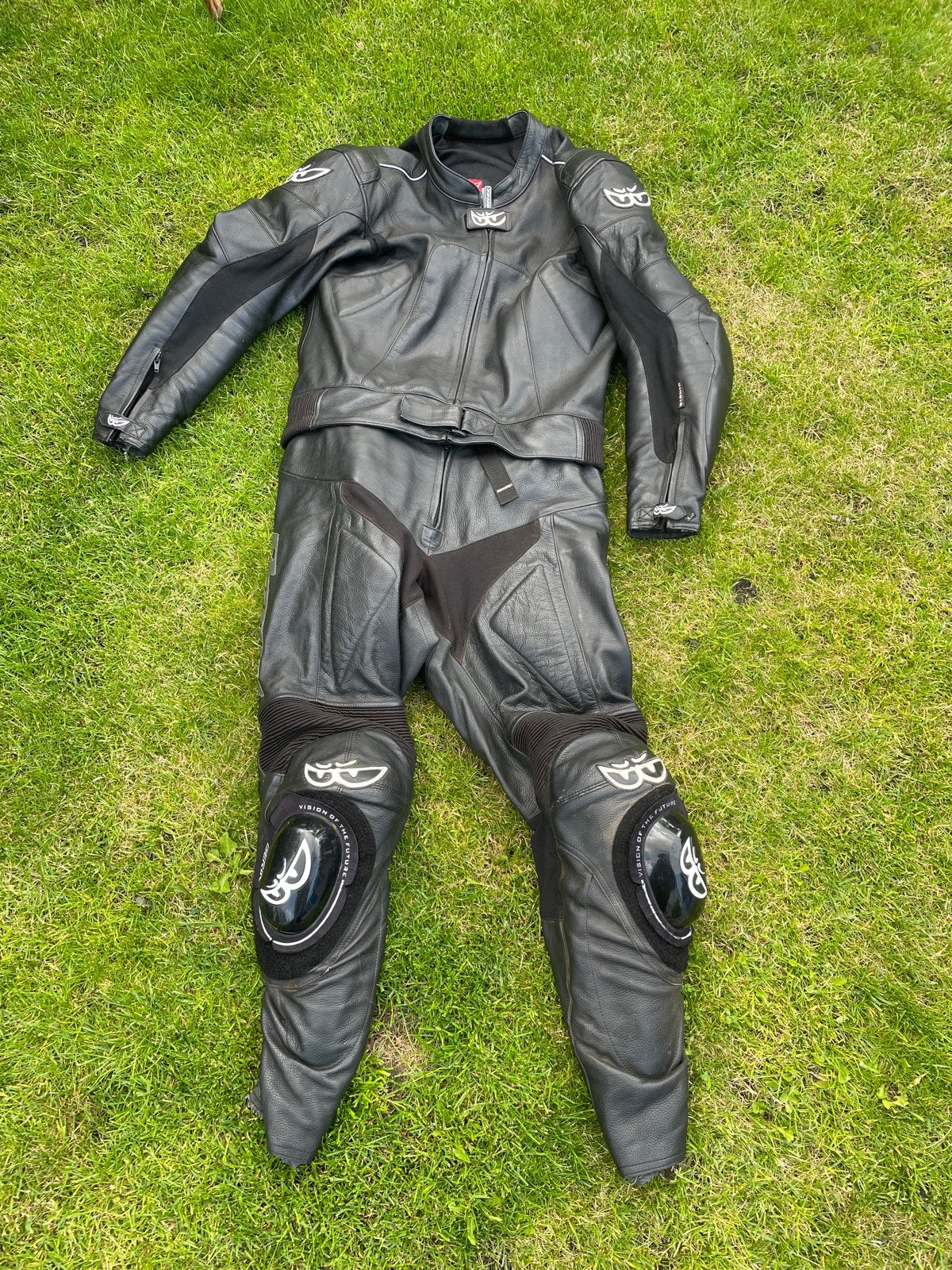 Leren motorpak Berik- Maat 52, Motoren, Kleding | Motorkleding, Combipak, Heren, Tweedehands, Ophalen of Verzenden