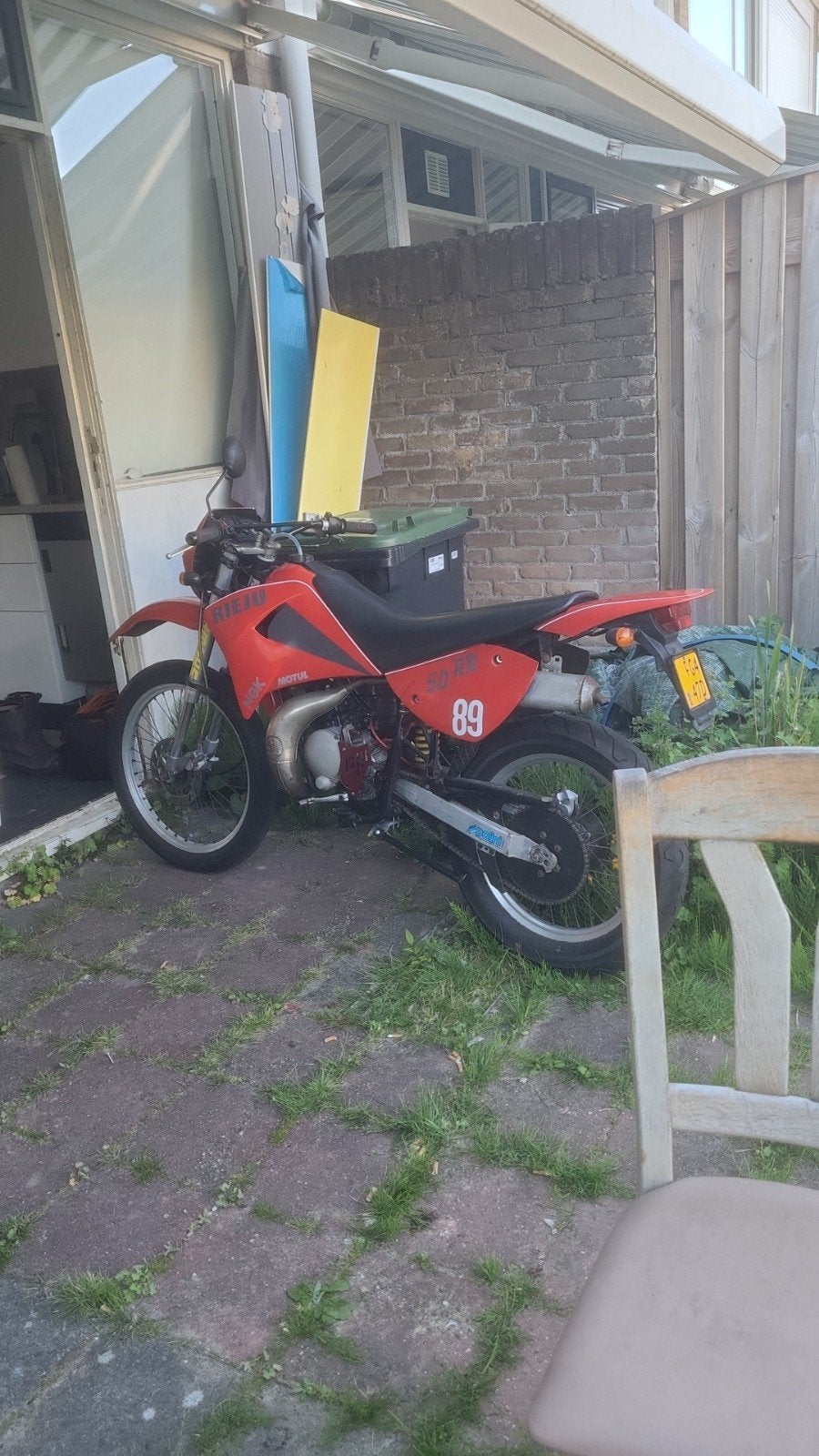 Rieju RR 50cc Schakelbrommer - Lichte opknapper, Ophalen, Gebruikt, Maximaal 45 km/u, Rieju