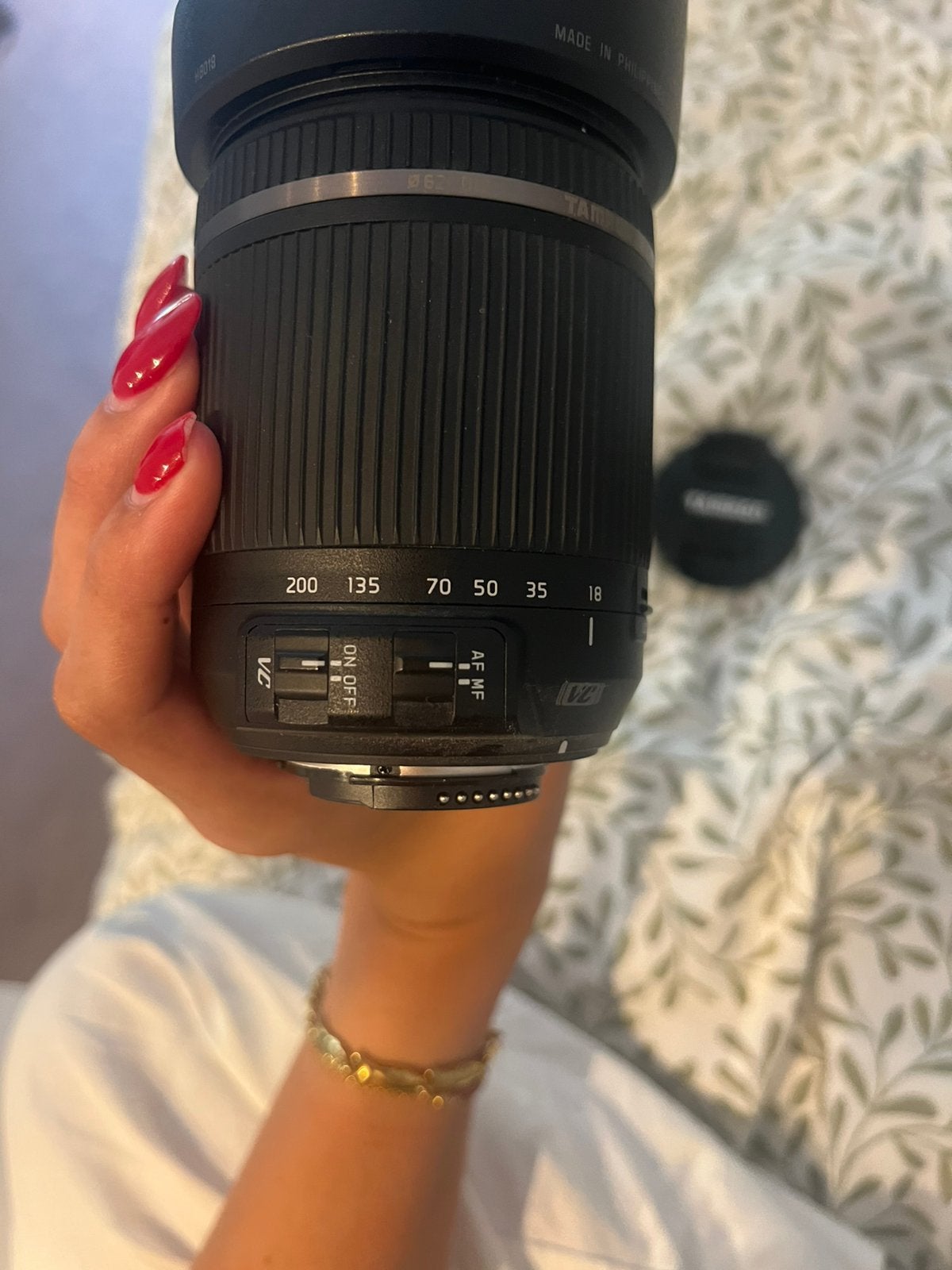 Tamron lens 18-200 mm, Verzenden, Zo goed als nieuw, Telelens