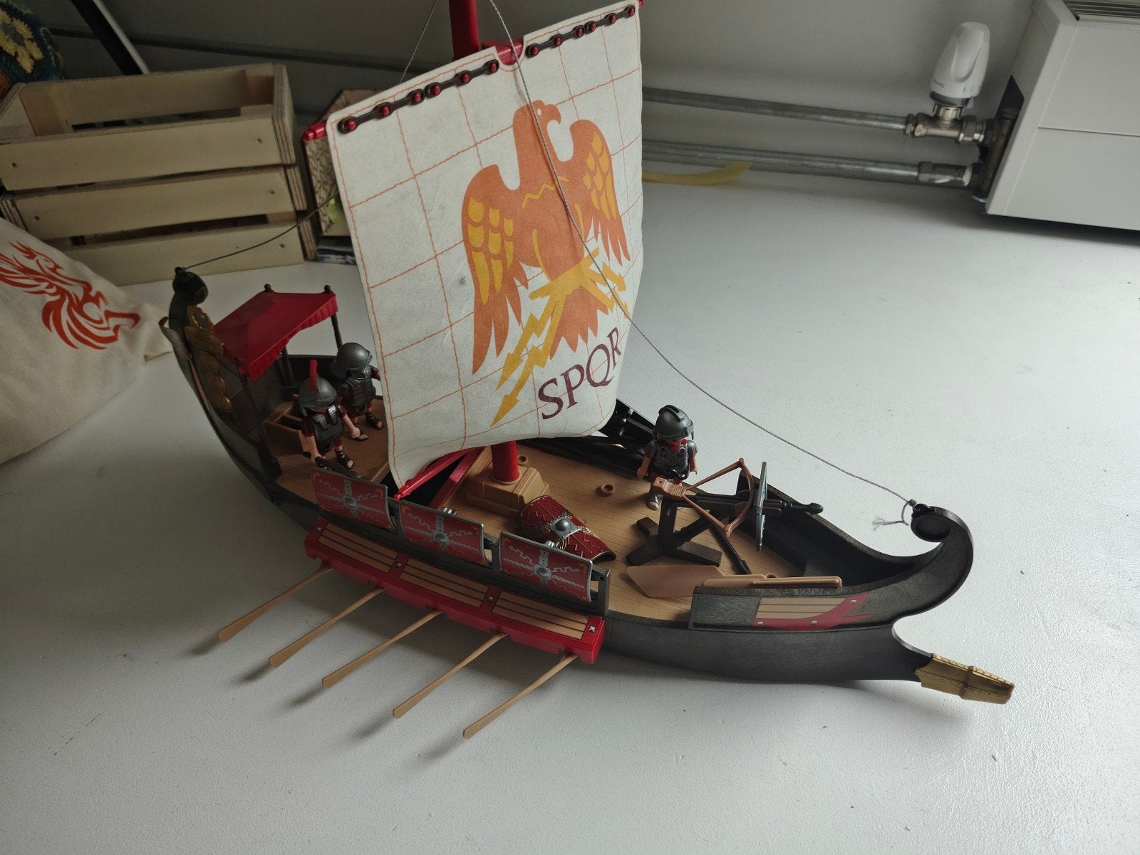 Playmobil Romeinse boot, Ophalen, Gebruikt, Overige series, Boot/Schip