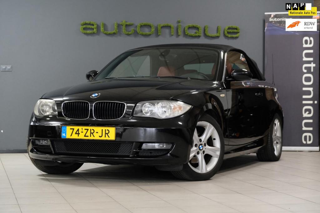 BMW 1-serie Cabrio 120i High Executive sportleder/navi, 1-Serie, 4 cilinders, Cabriolet, 4 stoelen