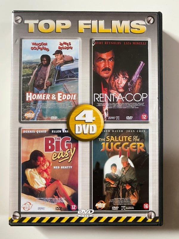 FILMBOX / HOMER & EDDIE / RENT-A-COP / THE BIG EASY/ THE SAL, Verzenden