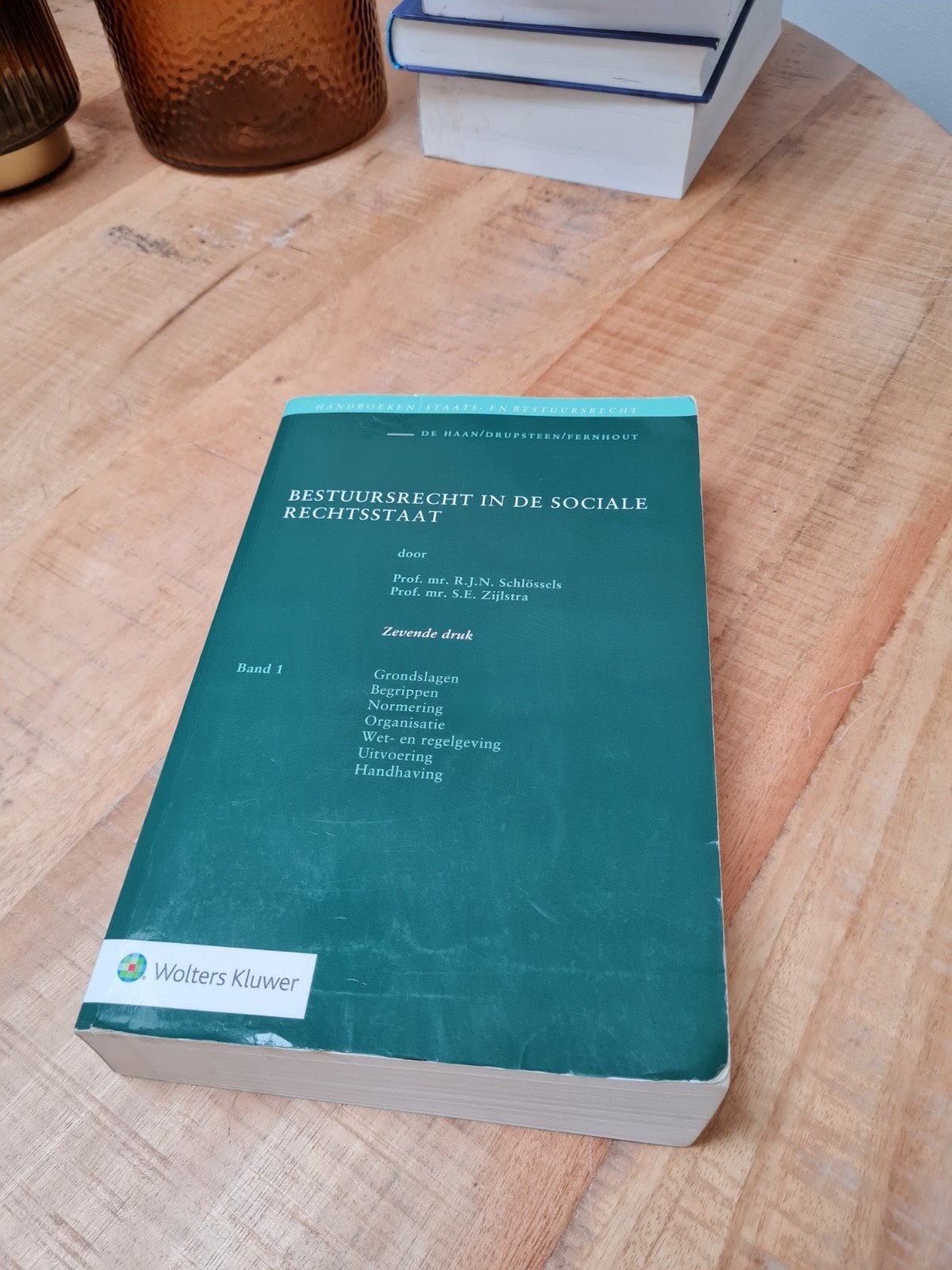 Bestuursrecht in de Sociale Rechtsstaat - Band 1, Gelezen, Prof. mr. R.J.N. Schlössels, Prof. mr. S.E. Zijlstra, Ophalen of Verzenden