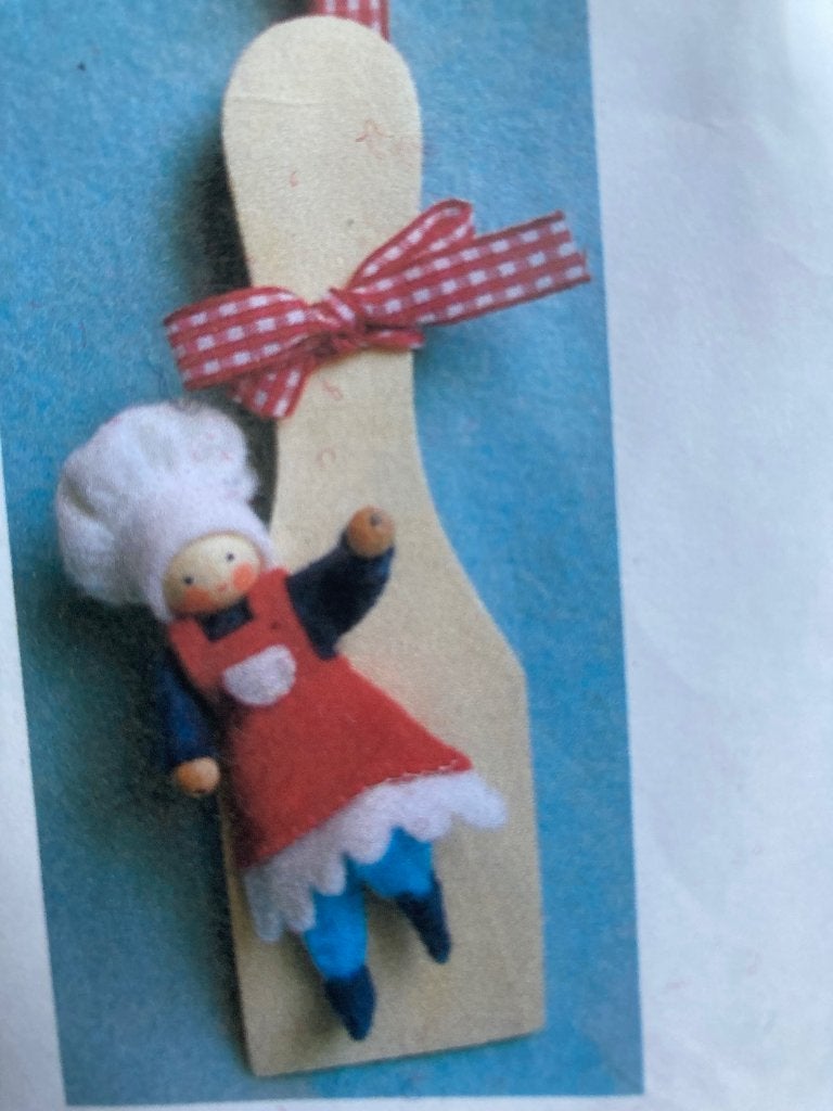 Viltpakketje Keukenmeid - Atelier Pippilotta, Textiel, Ophalen of Verzenden, Zo goed als nieuw, Overige merken