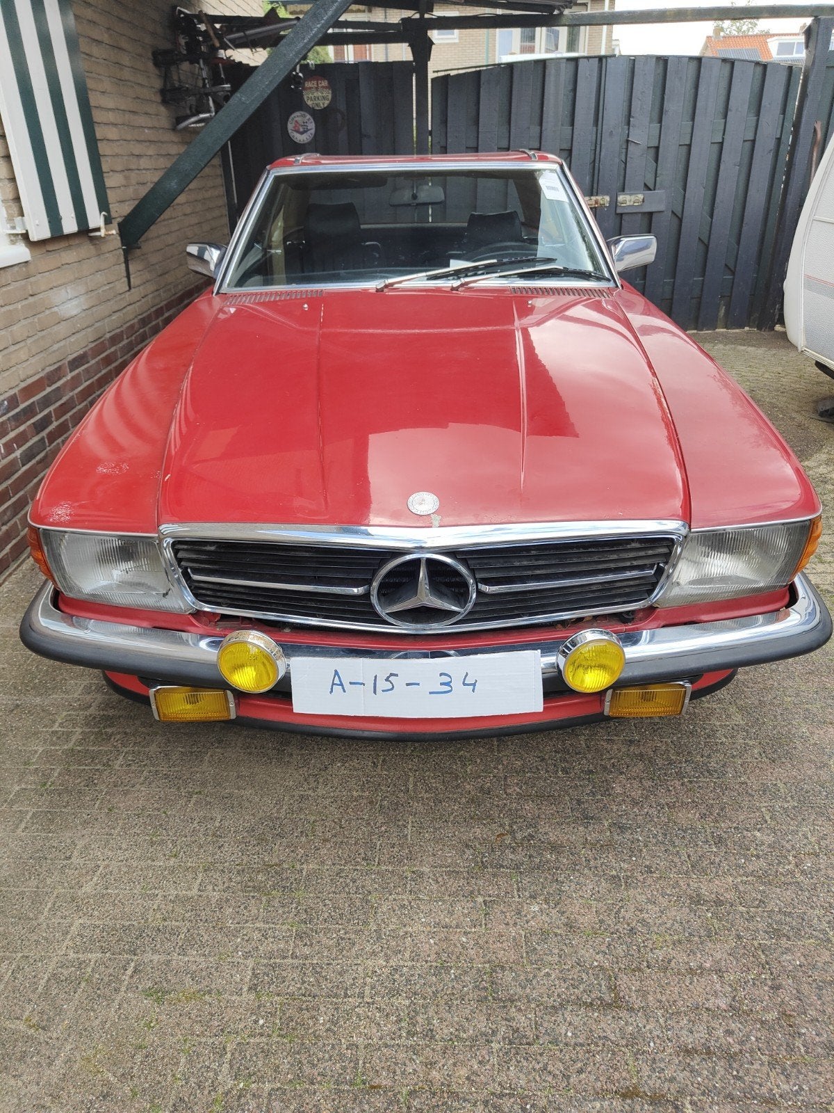 Projectauto Mercedes 280sl R107 1984/85 Roestvrij exemplaar, Particulier, Te koop