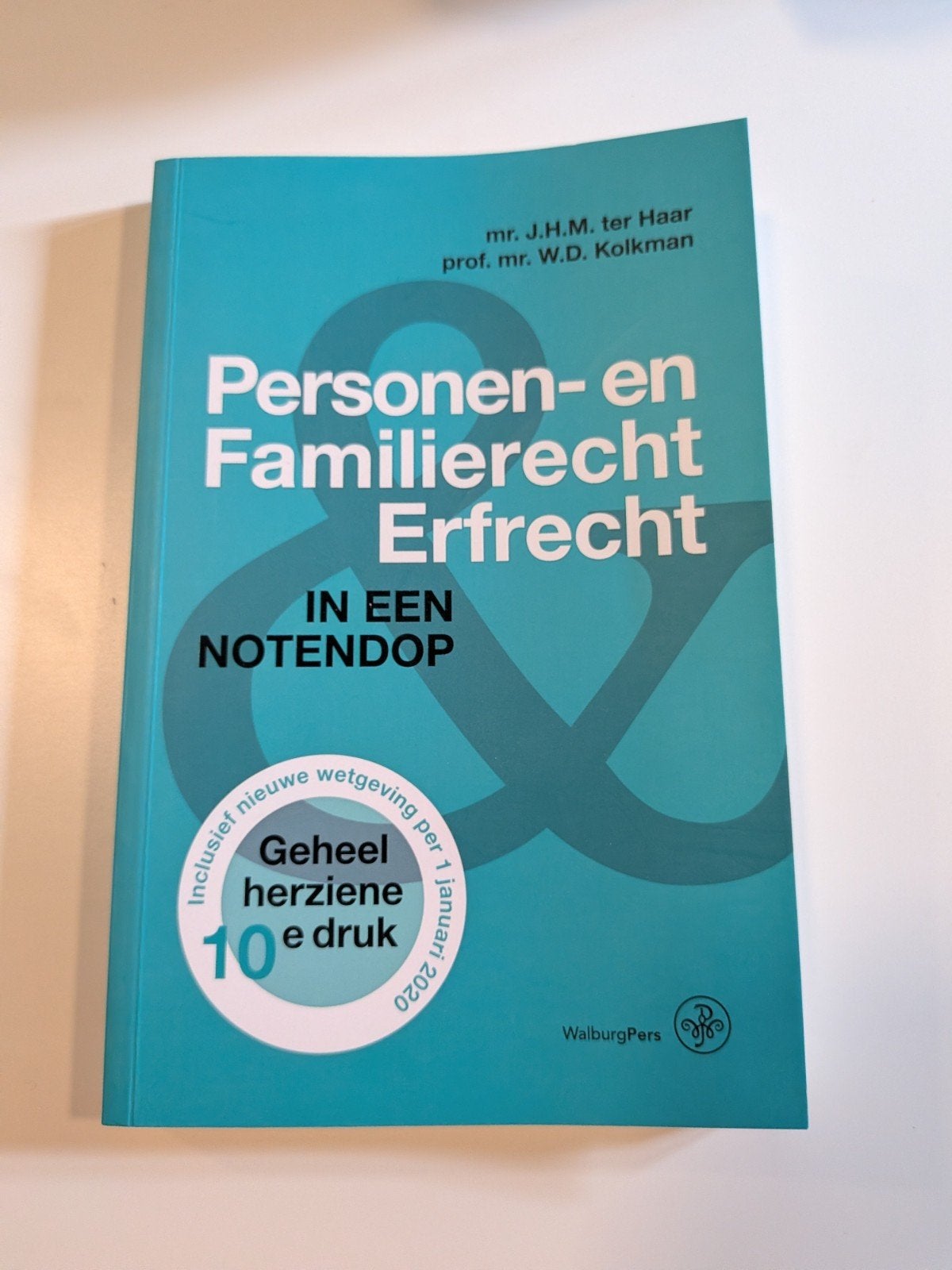 Personen- en Familierecht Erfrecht in een Notendop, HBO, Zo goed als nieuw, Gamma, Ophalen