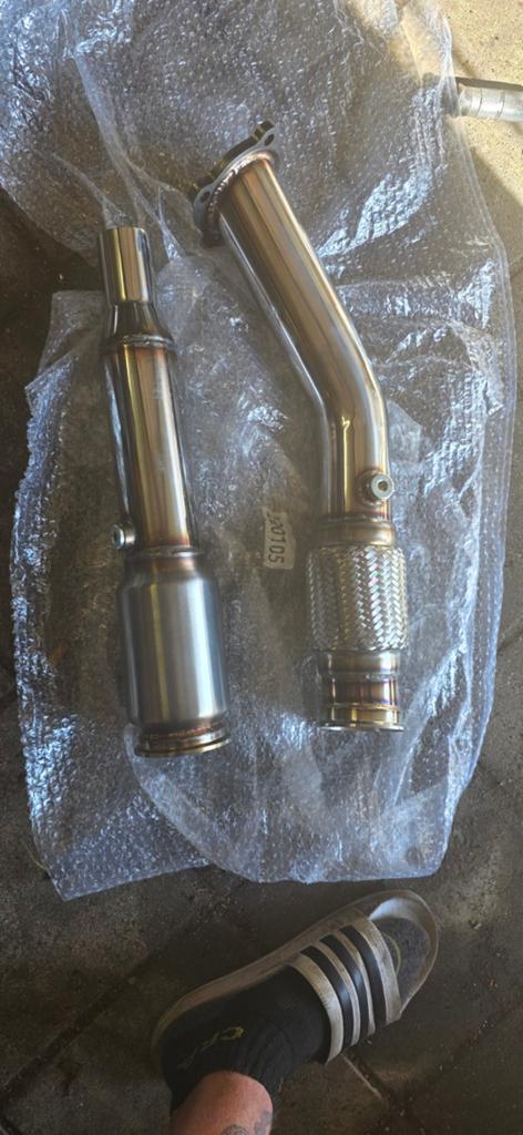 Downpipe 1.8 20VT RVS incl bevesteging materiaal, Ophalen of Verzenden