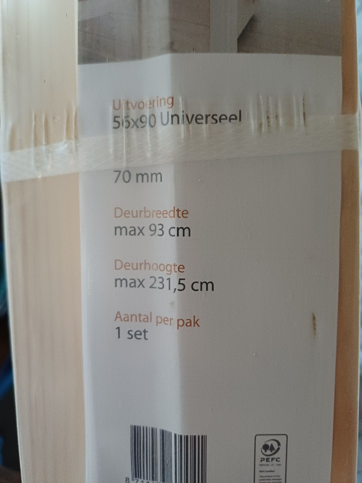Nieuw Binnendeurkozijn Vuren Universeel Max 231,5 cm, Ophalen of Verzenden
