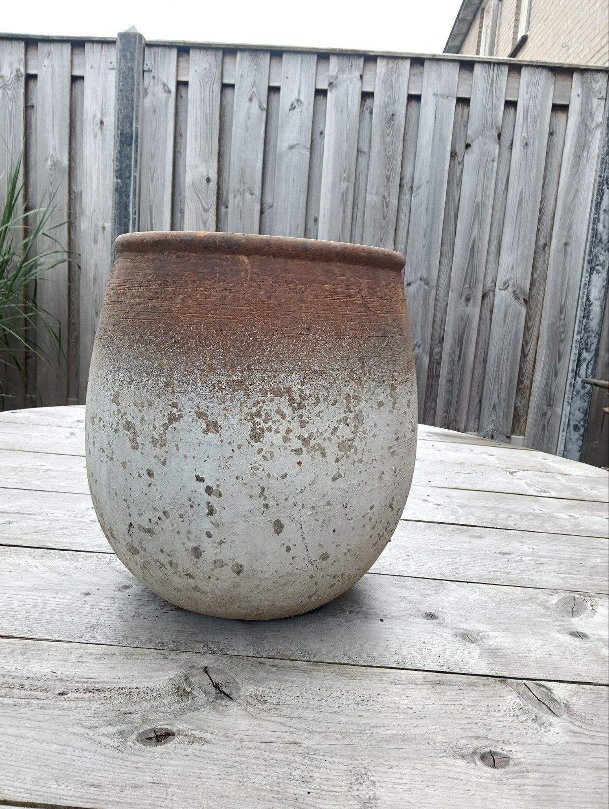 Buitenpot, Ophalen, Gebruikt, Rond, Minder dan 40 cm