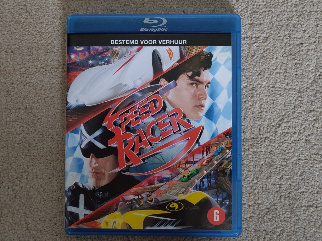Speedracer blu-ray, Engels, Nederlands, Film, Actie