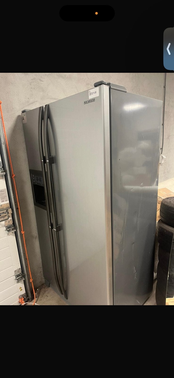 Koelkast samsung vries koel combinatie, Witgoed en Apparatuur, Koelkasten en IJskasten, Ophalen, 200 liter of meer, Met aparte vriezer