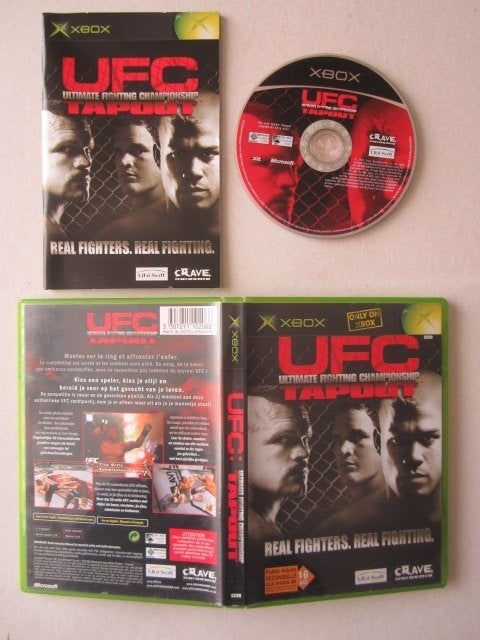 UFC tapout Xbox, Spelcomputers en Games, Games | Xbox Original, Vechten, 2 spelers, Ophalen of Verzenden, Zo goed als nieuw