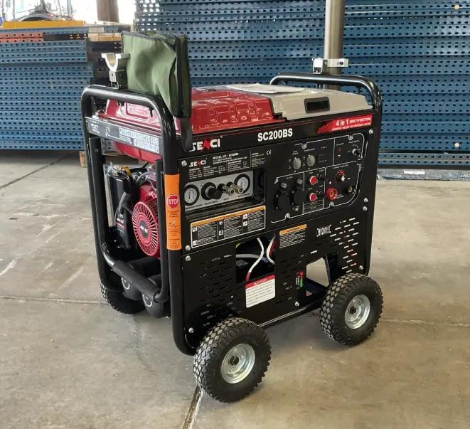 Aggregaat Senci SC200BS 4 in 1, Zakelijke goederen, Machines en Bouw | Aggregaten