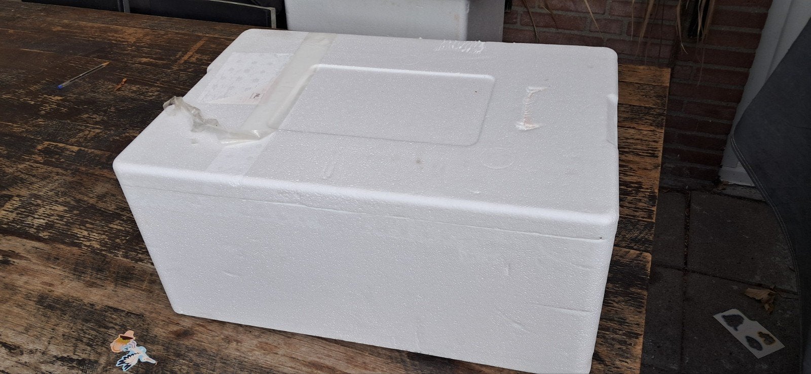 piepschuim koelboxen 9 stuks gratis, Ophalen, Zo goed als nieuw