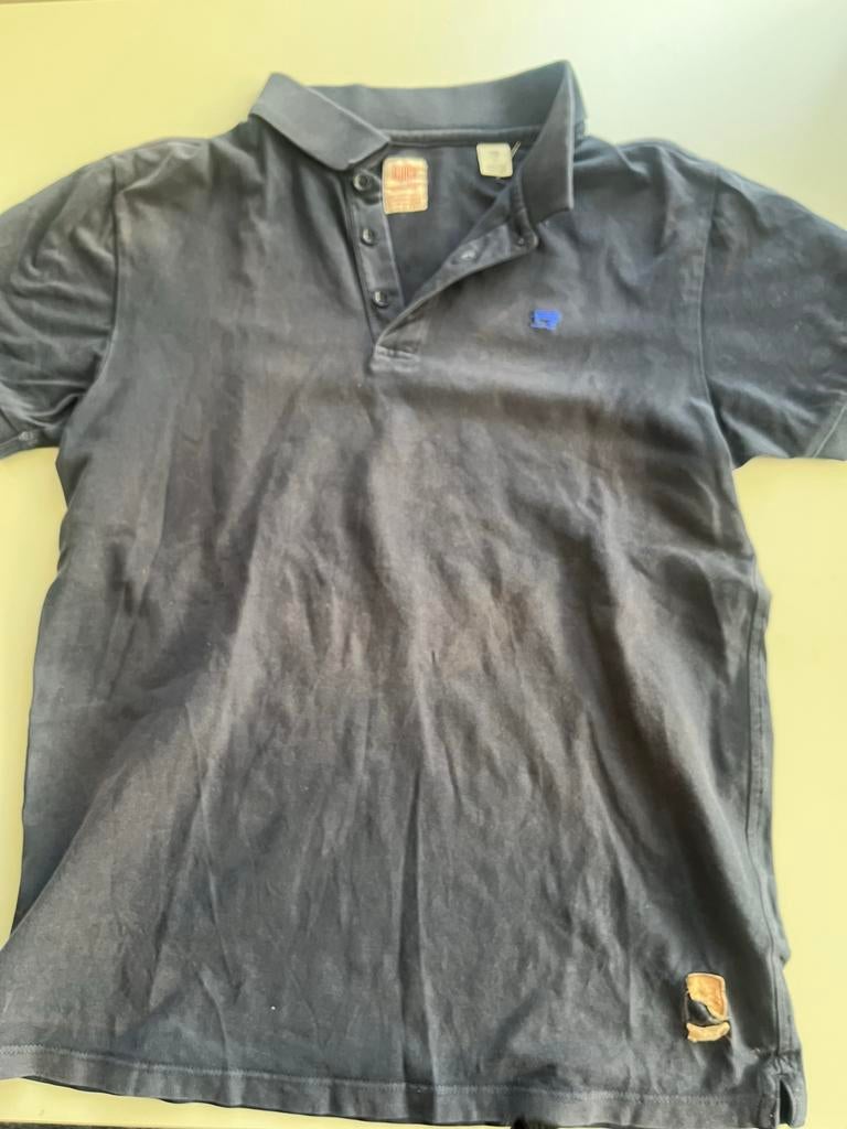 Scotch & Soda Polo Shirt Maat S - Comfortabel & Stijlvol, Ophalen of Verzenden, Gedragen, Maat 46 (S) of kleiner, Blauw