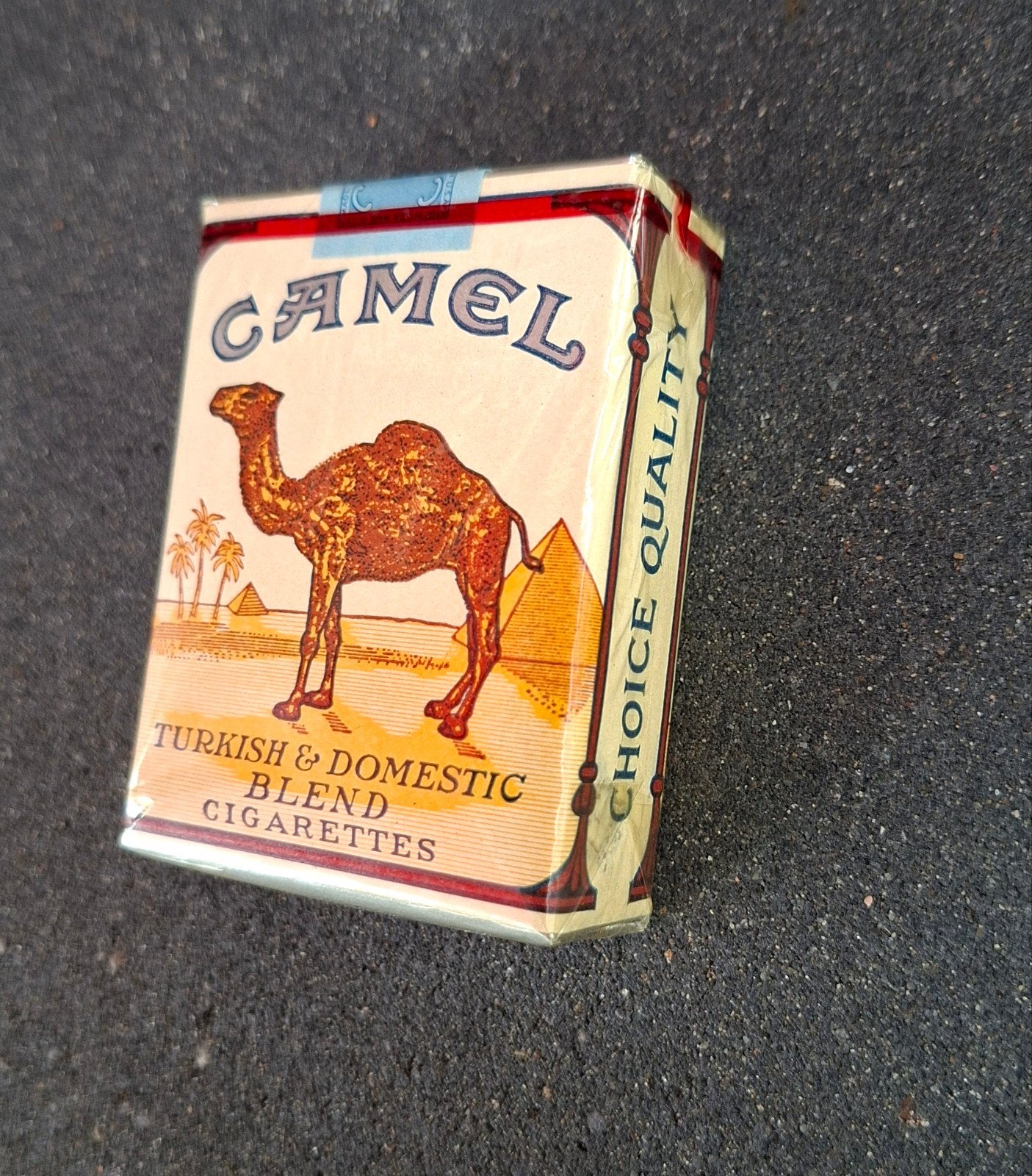 Vintage Camel sigaretten pakje - ongebruikt, Verzamelen, Rookartikelen, Aanstekers en Luciferdoosjes, Ophalen of Verzenden, Zo goed als nieuw