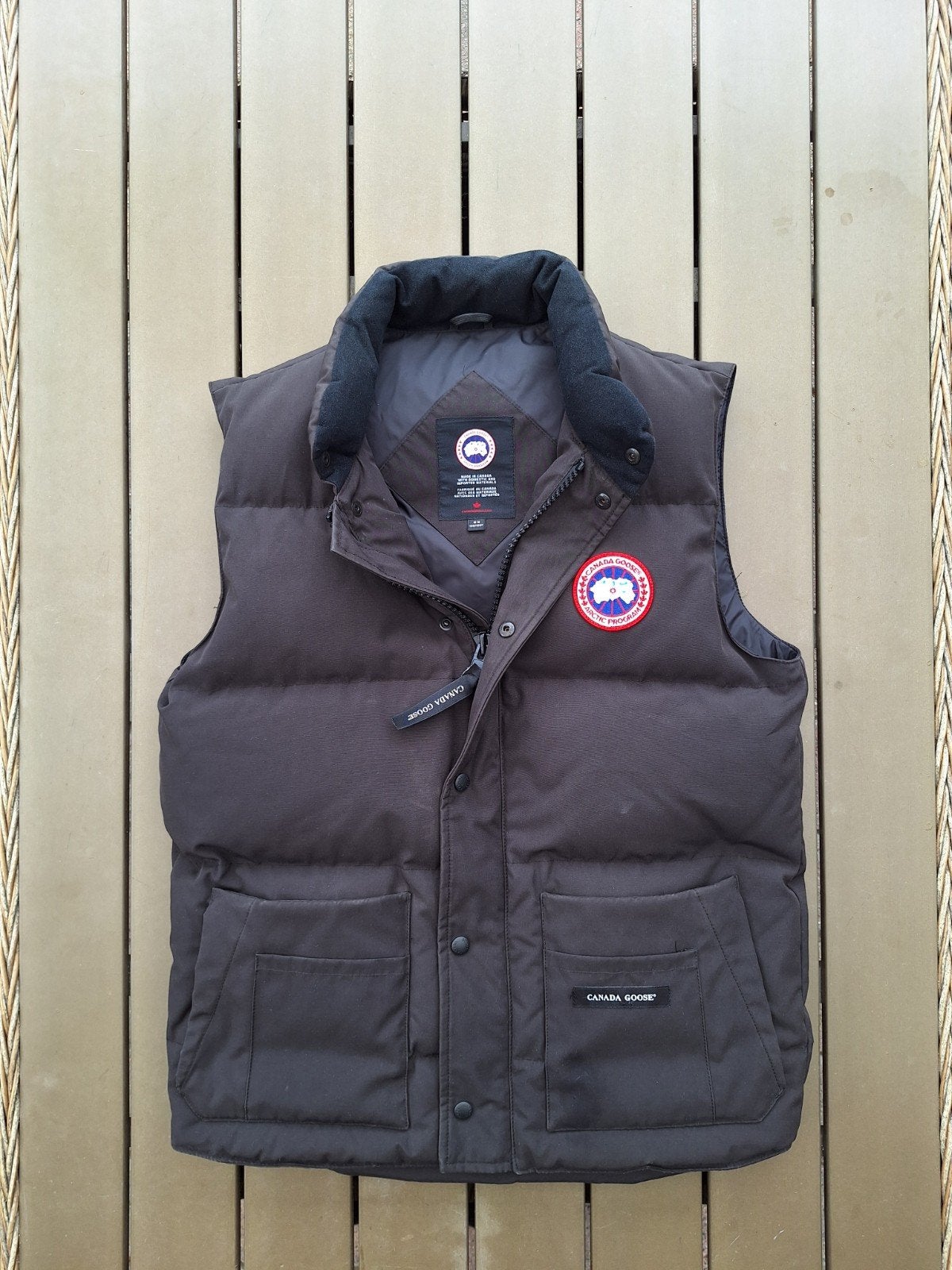 Canada Goose Freestyle Bodywarmer M Zwart Origineel, Kleding | Heren, Bodywarmers, Ophalen, Maat 48/50 (M), Zwart, Canada Goose