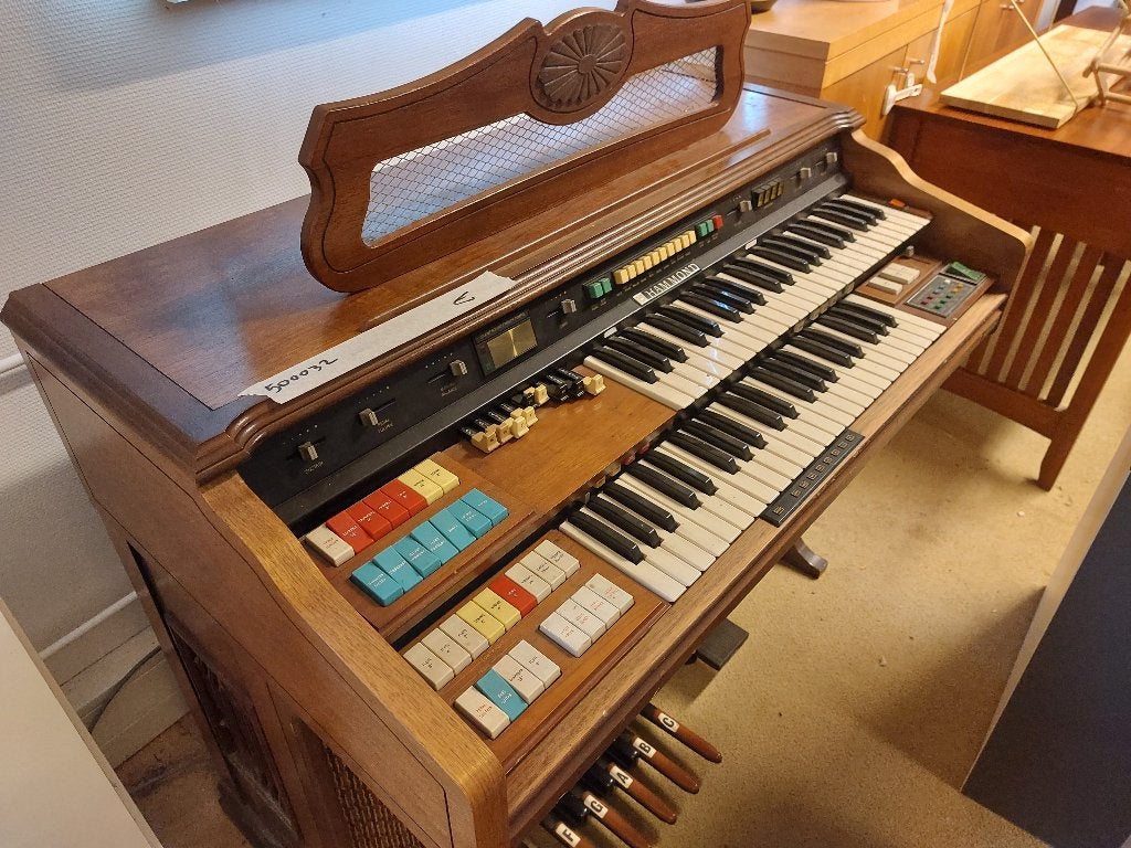 Vintage hammond orgel ( 500032), Ophalen, Gebruikt, 2 klavieren, Orgel