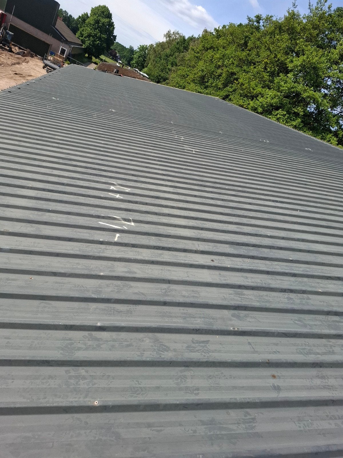 Ecopanelen dakplaten dak platen sandwich panelen, Ophalen of Verzenden, Steen of Klei, 15 m² of meer, Dakpannen
