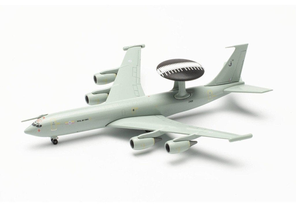 Boeing E-3D Sentry Royal Air Force Waddington Herpa 536912, Schaalmodel, Herpa Miniaturmodelle GmbH Leonrodstraße 46-47 herpa@herpa.de