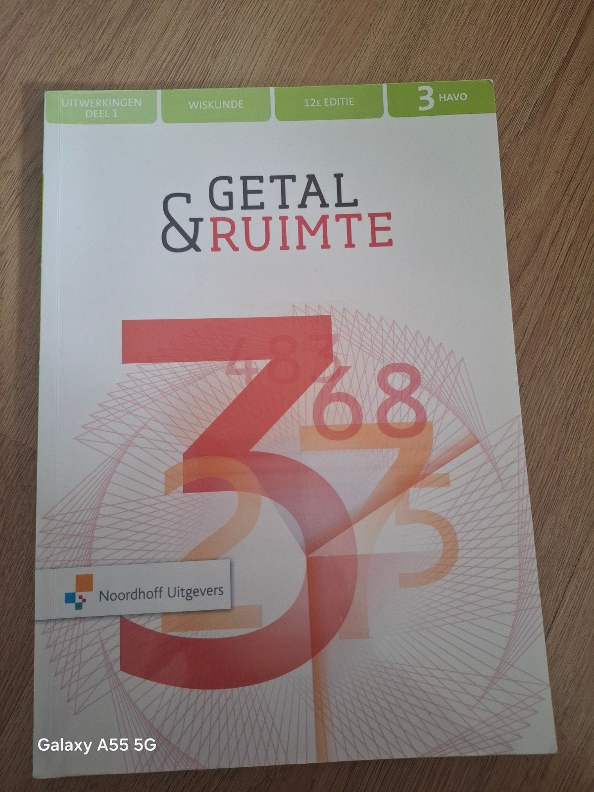 Gepersonaliseerd Wiskunde boek Getal & Ruimte 3 HAVO, Wiskunde A, HAVO, Ophalen of Verzenden, Onbekend