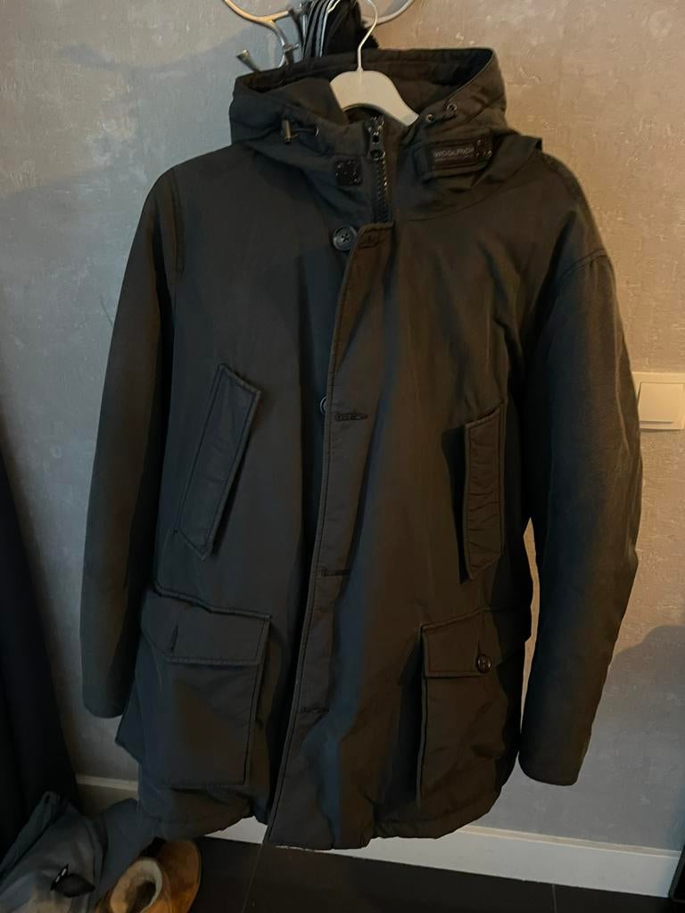 Woolrich dames jas, Kleding | Heren, Jassen | Winter, Ophalen of Verzenden, Gedragen, Overige maten, Zwart