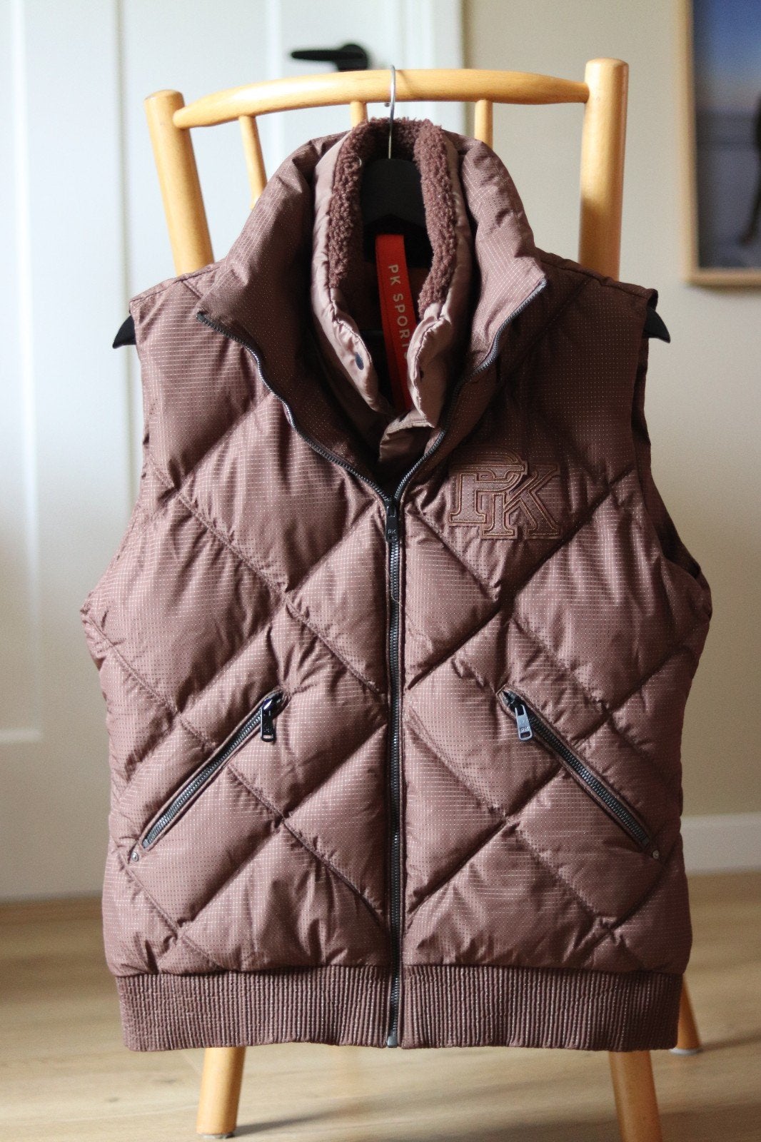 Bodywarmer paardrijden | PK Horses | Maat M/38, Ophalen, Zo goed als nieuw, Maat 38/40 (M), Bruin