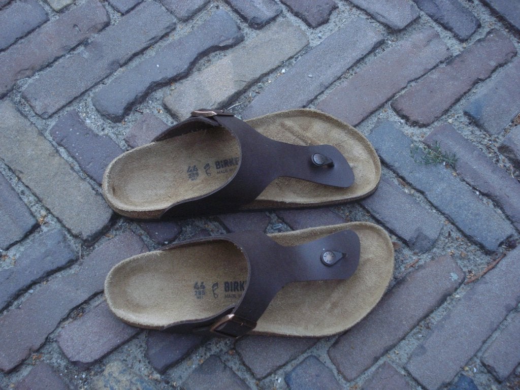BIRKENSTOCK RAMSES BRUIN 44 NU GRATIS VERZENDING PER POST, Slippers, Bruin, Verzenden, Nieuw