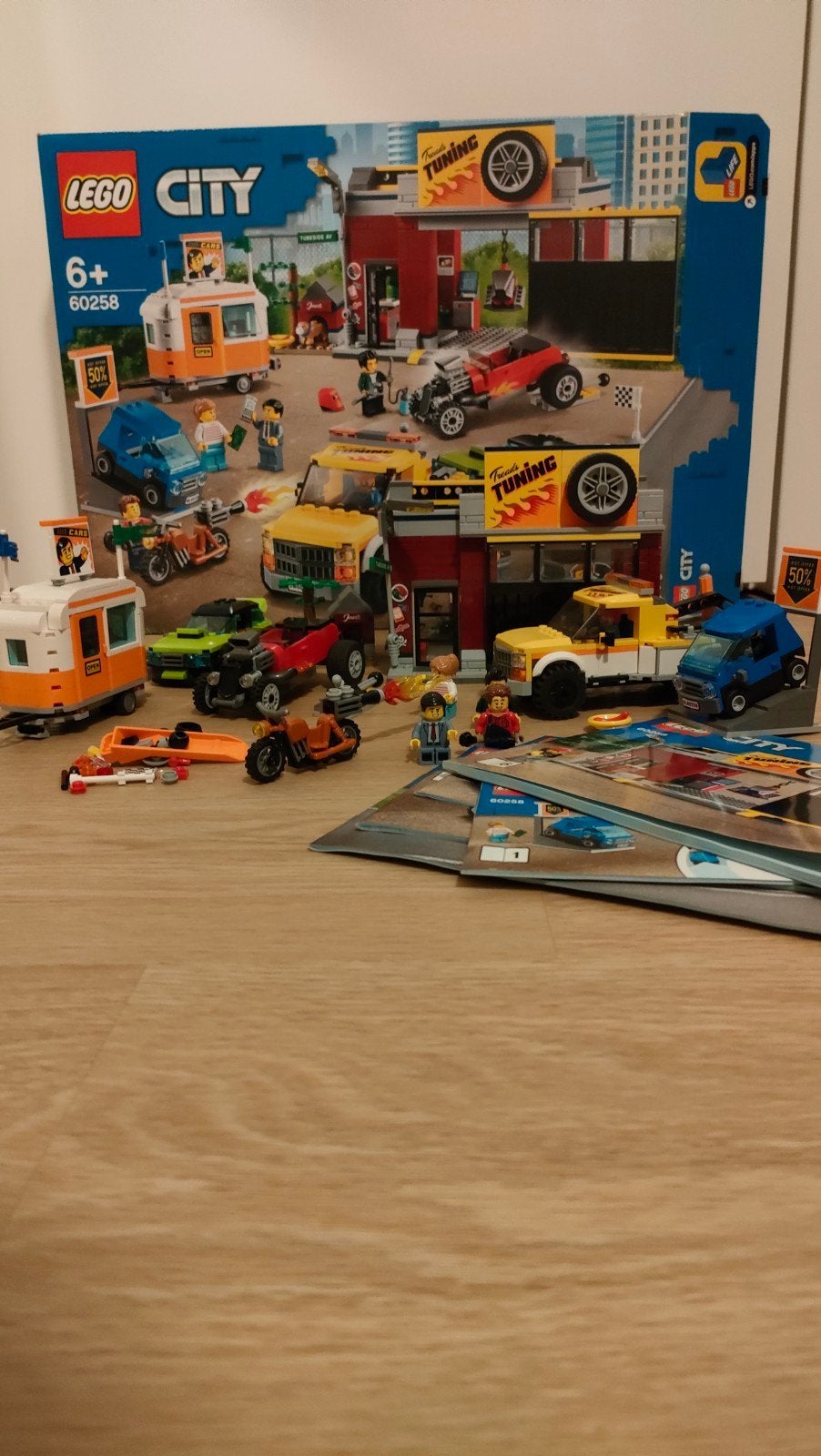 Lego garage 60258, nieuwe prijs 45 Euro, City, Lego, Ophalen of Verzenden, Zo goed als nieuw