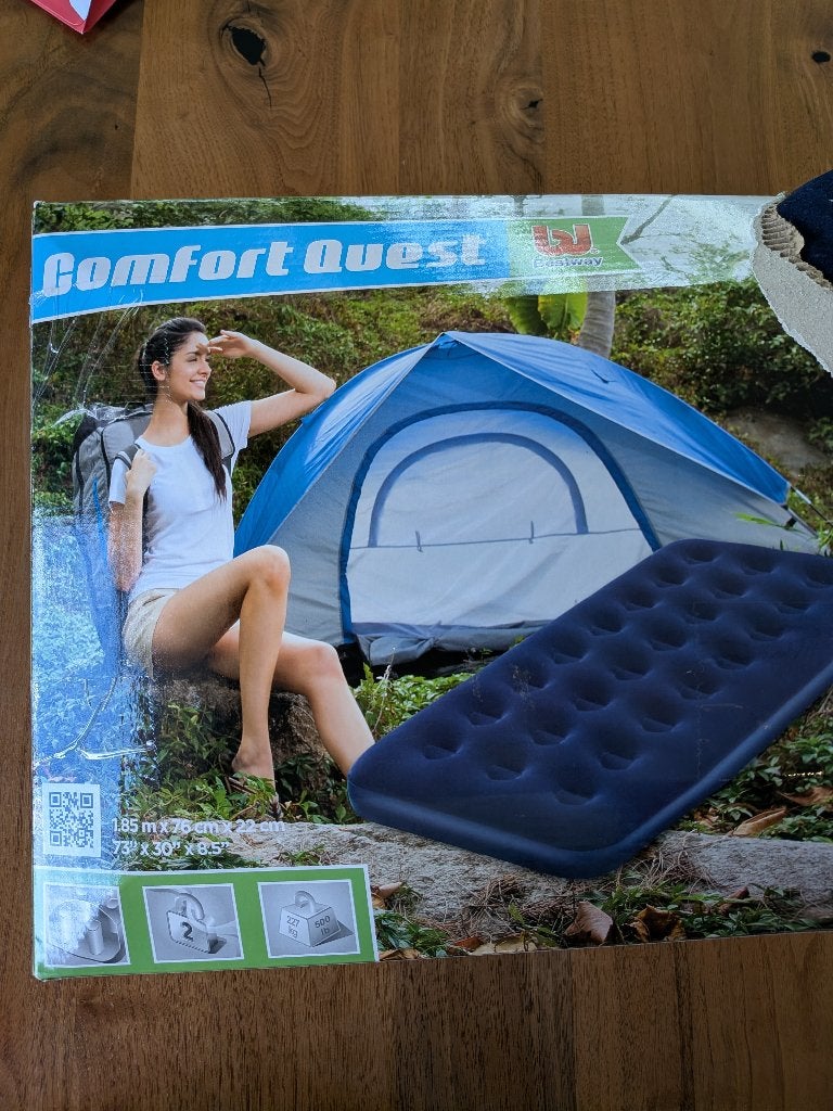 luchtmatras, Ophalen, Zo goed als nieuw, 1-persoons