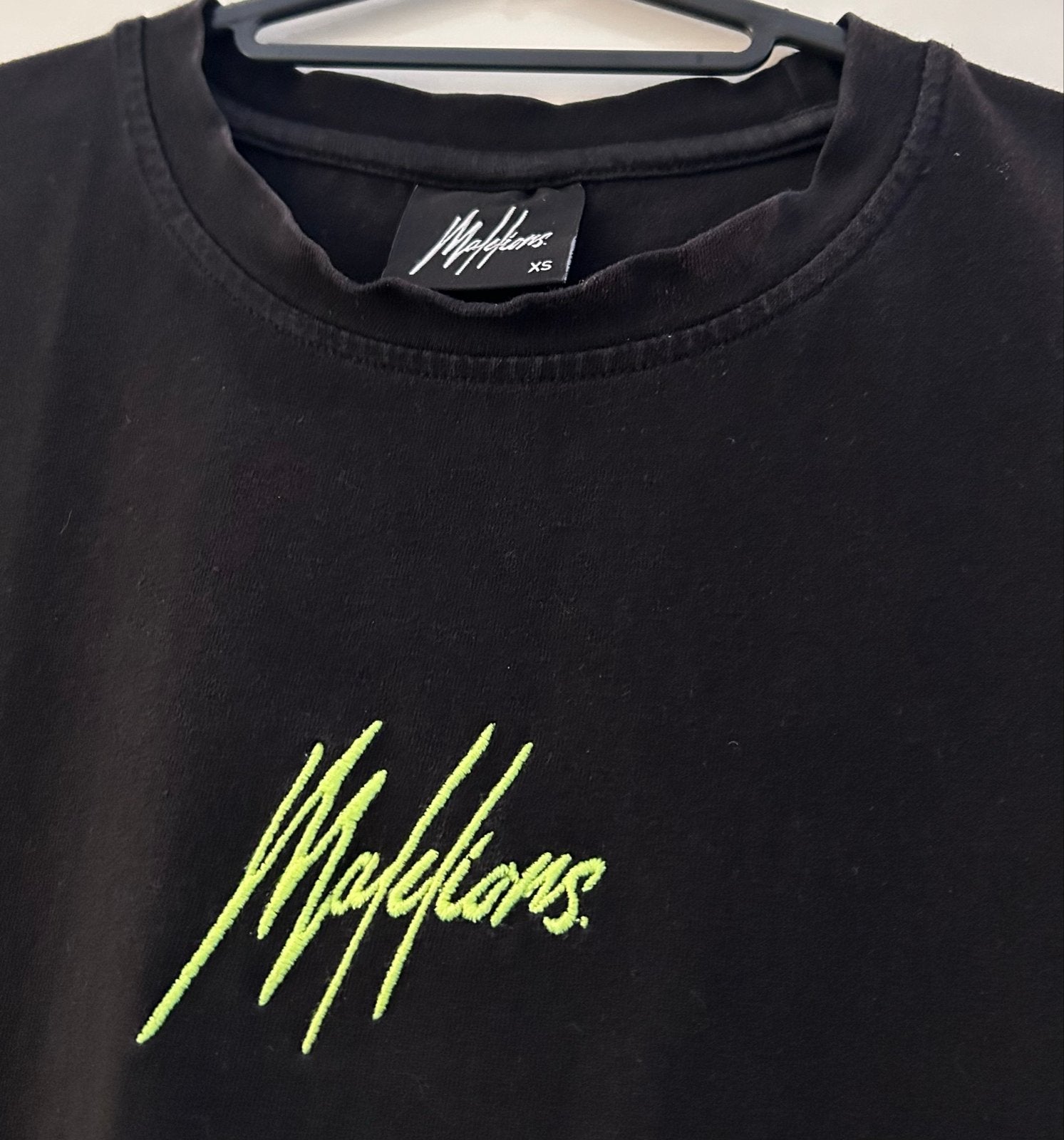 Malelions T-shirt, Verzenden, Gedragen, Maat 46 (S) of kleiner, Zwart