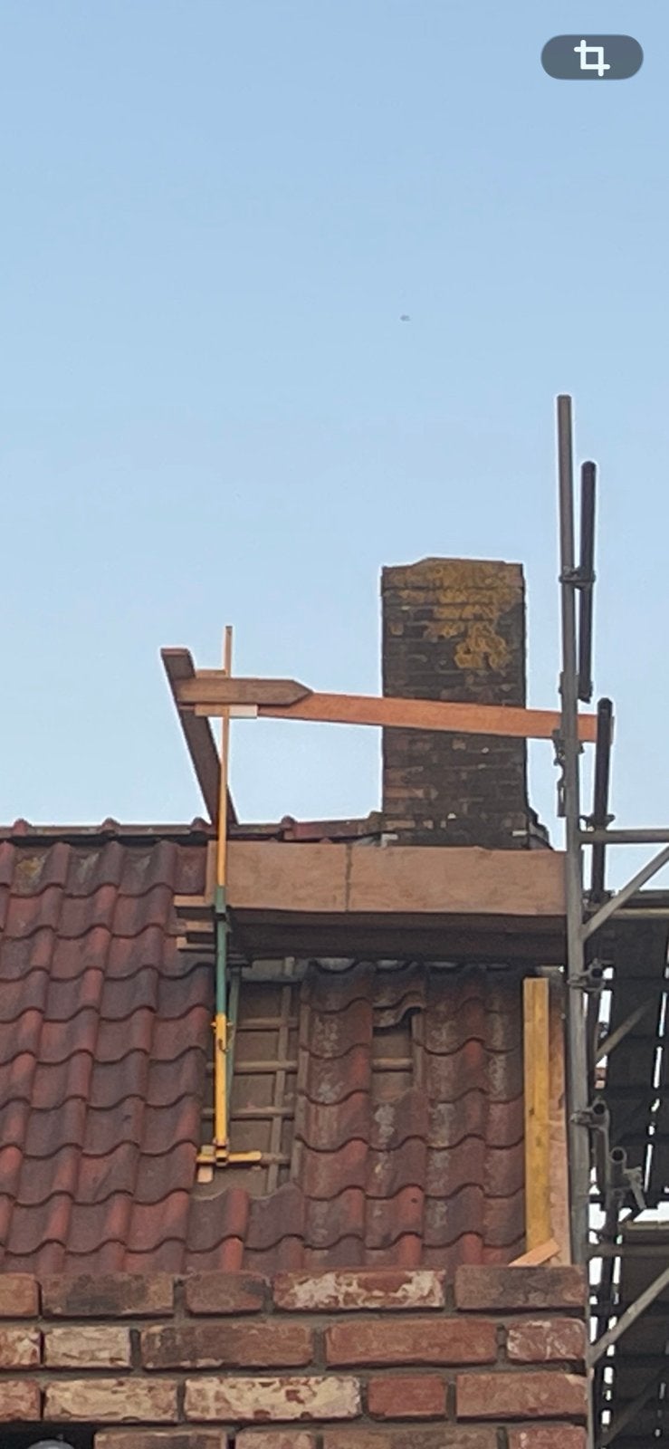 Daksteiger voor veilig werken op hoogte, Doe-het-zelf en Verbouw, Steigers, Ophalen, Gebruikt, Daksteiger, Minder dan 2 meter