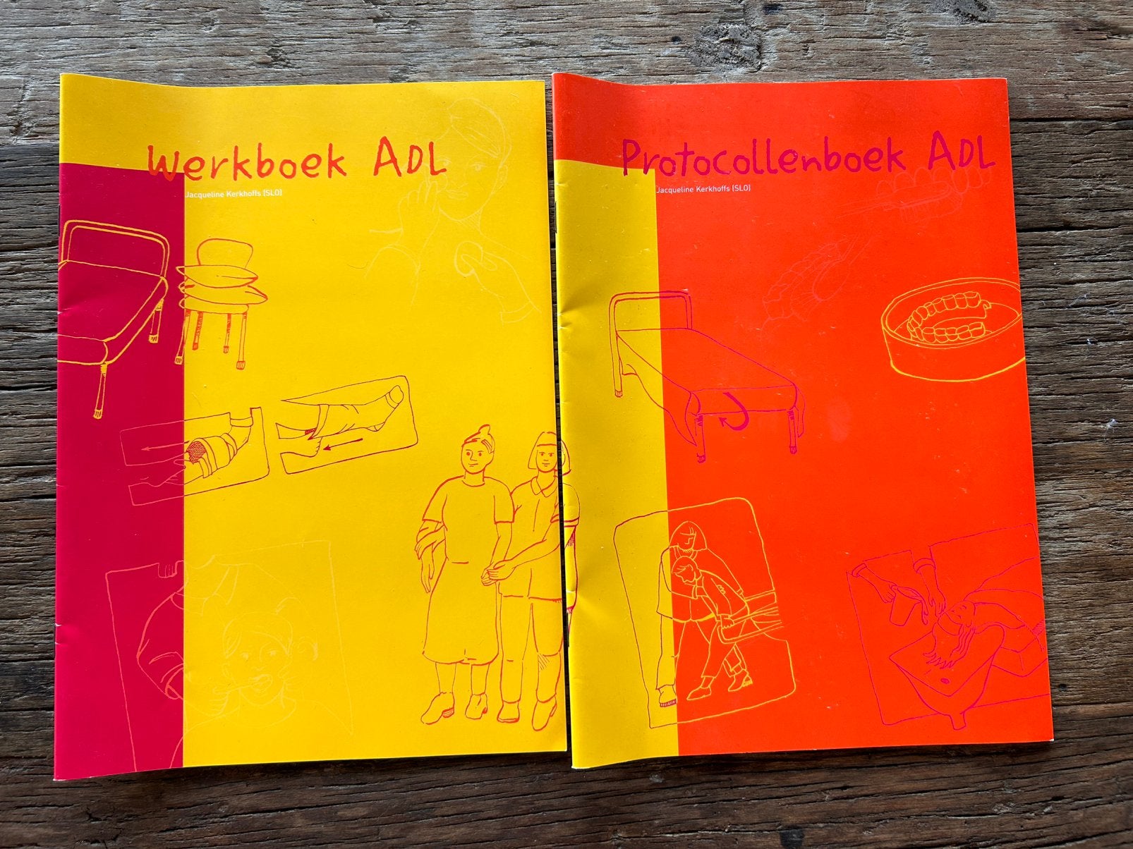 Protocollenboek en werkboek ADL, Ophalen of Verzenden, Overige niveaus
