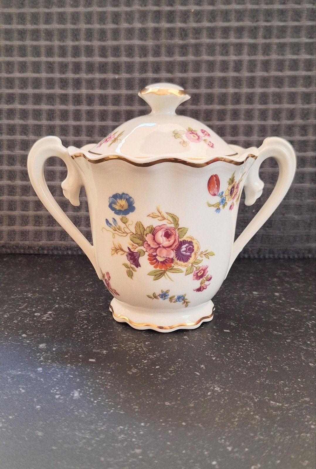 Limoge suikerpot, Antiek en Kunst, Antiek | Servies los, Verzenden