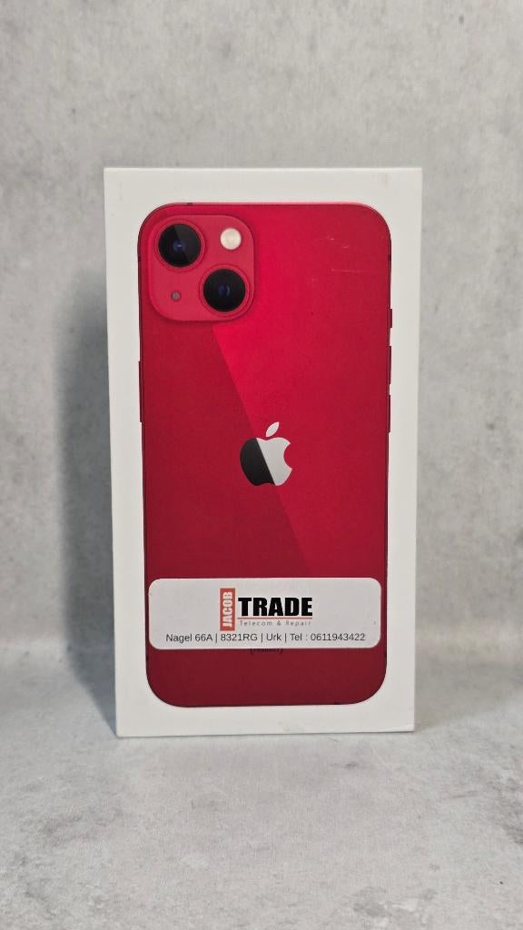 Apple iPhone 13 256GB Rood, 256 GB, ., Nieuw, IPhone 13