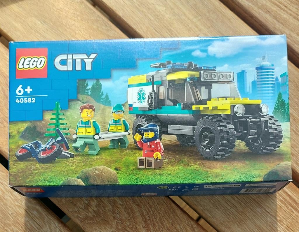 LEGO City 4x4 Terreinambulance redding - 40582 - NIEUW, City, Lego, Nieuw, Ophalen of Verzenden