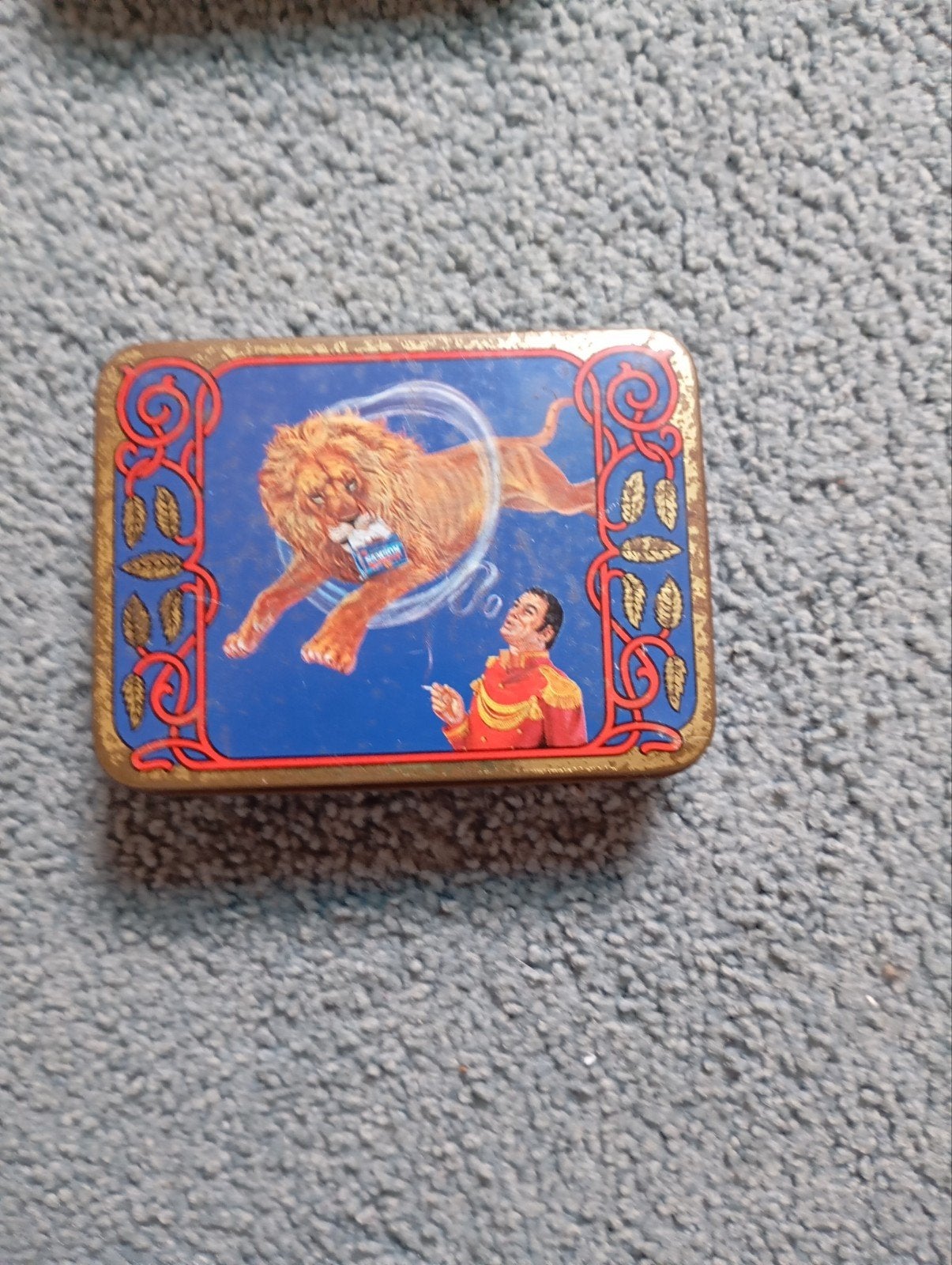 vintage Samson tabak Shag Blikje, Verzamelen, Ophalen of Verzenden, Gebruikt, Verpakking