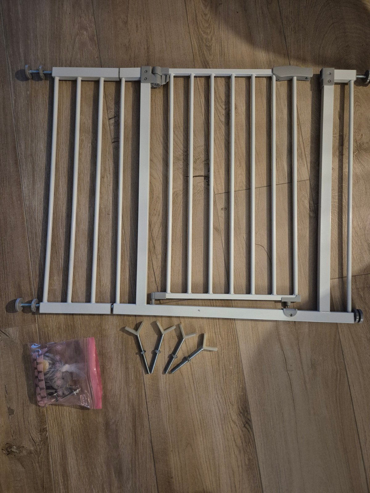 Hauck Babyhekje met verlengstuk en Y-haken, Ophalen, Gebruikt, Klemhekje, Metaal of IJzer