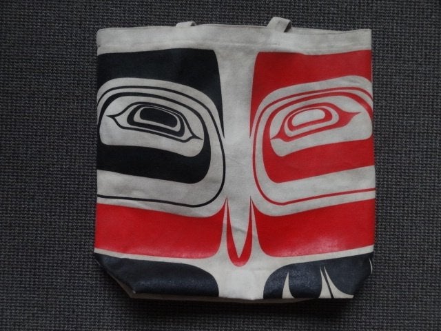 Inuit, Eskimo Owlfish tas met design van Ken Campbell, Verzenden
