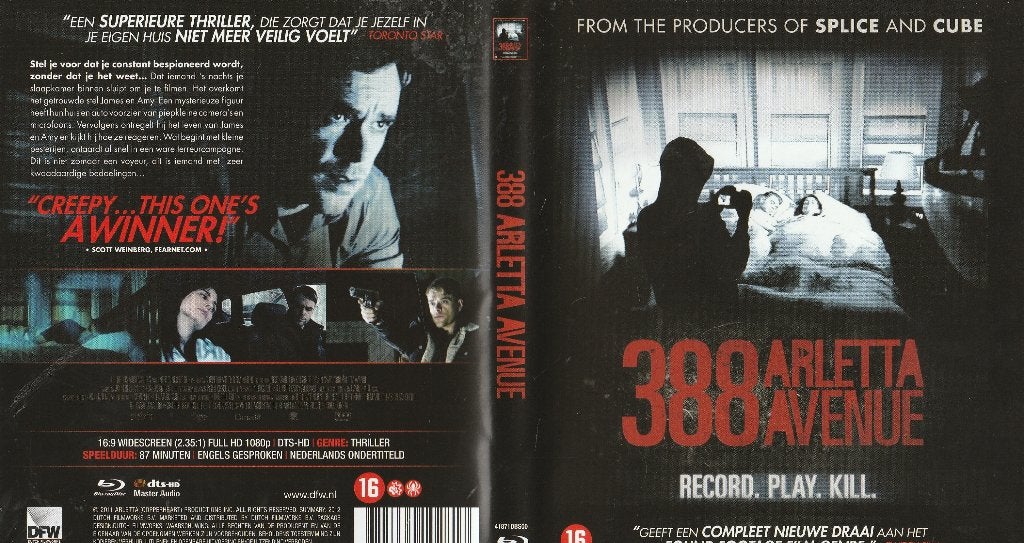 388 arletta avenue blu ray ( ned. Ondert.), Cd's en Dvd's, Engels, Vanaf 16 jaar, Nederlands, Film