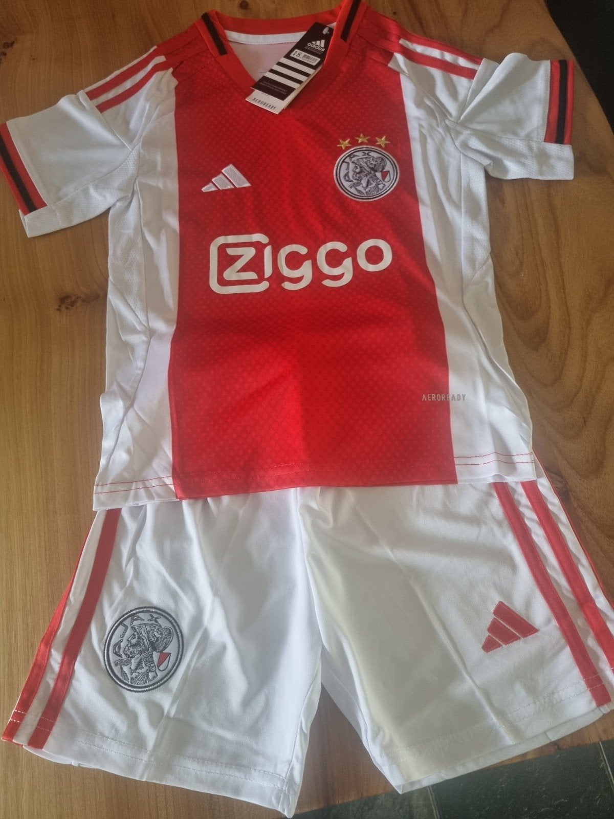 Ajax thuis maten vanaf 116 t/m 164, Maat XS of kleiner, Verzenden, Nieuw, Shirt