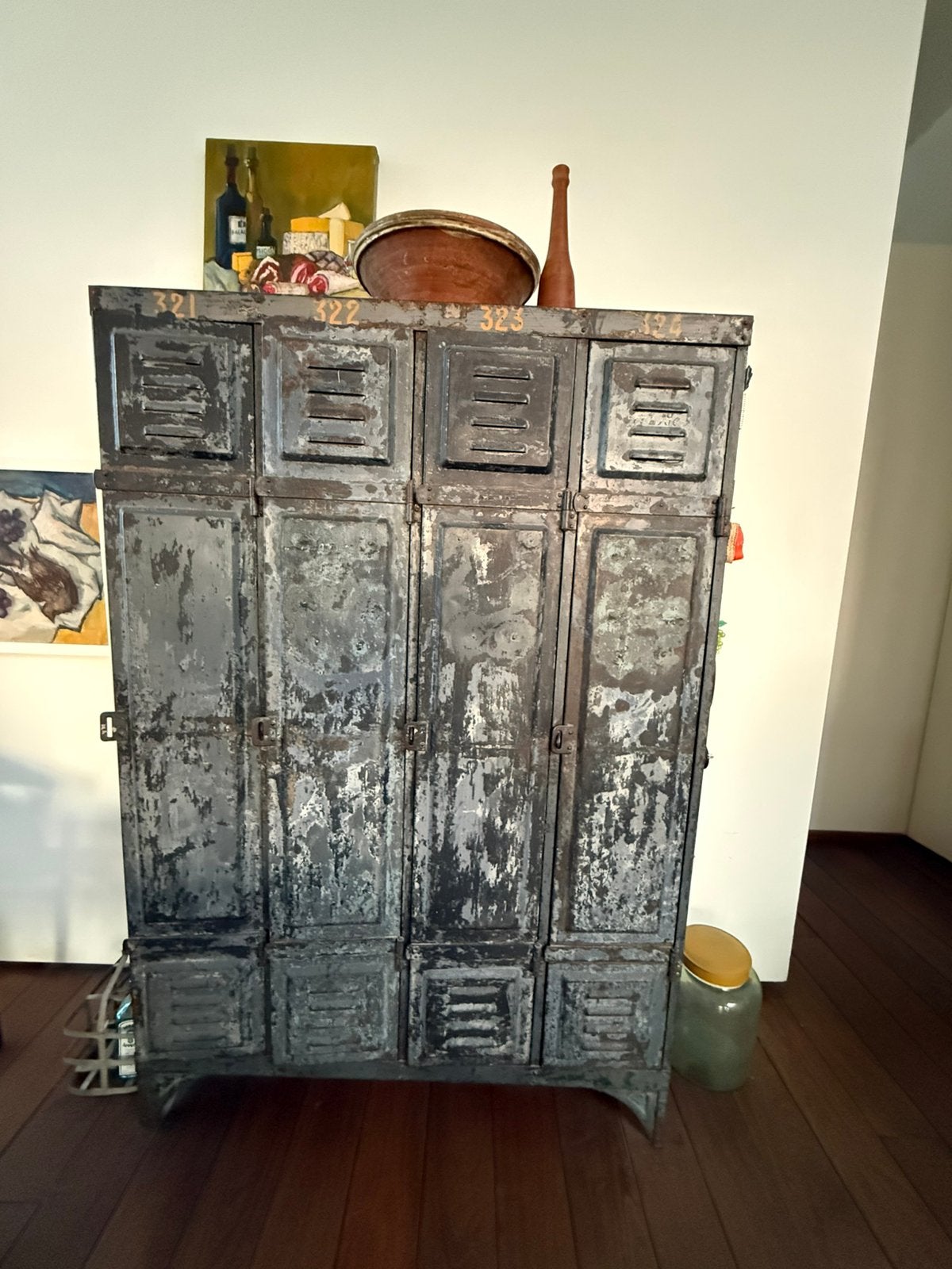 3 Lockers ., Ophalen, Gebruikt