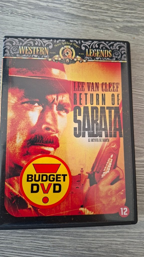 Return of Sabata western dvd met Lee van Cleef, Vanaf 16 jaar, Ophalen of Verzenden, Zo goed als nieuw, Nederlands