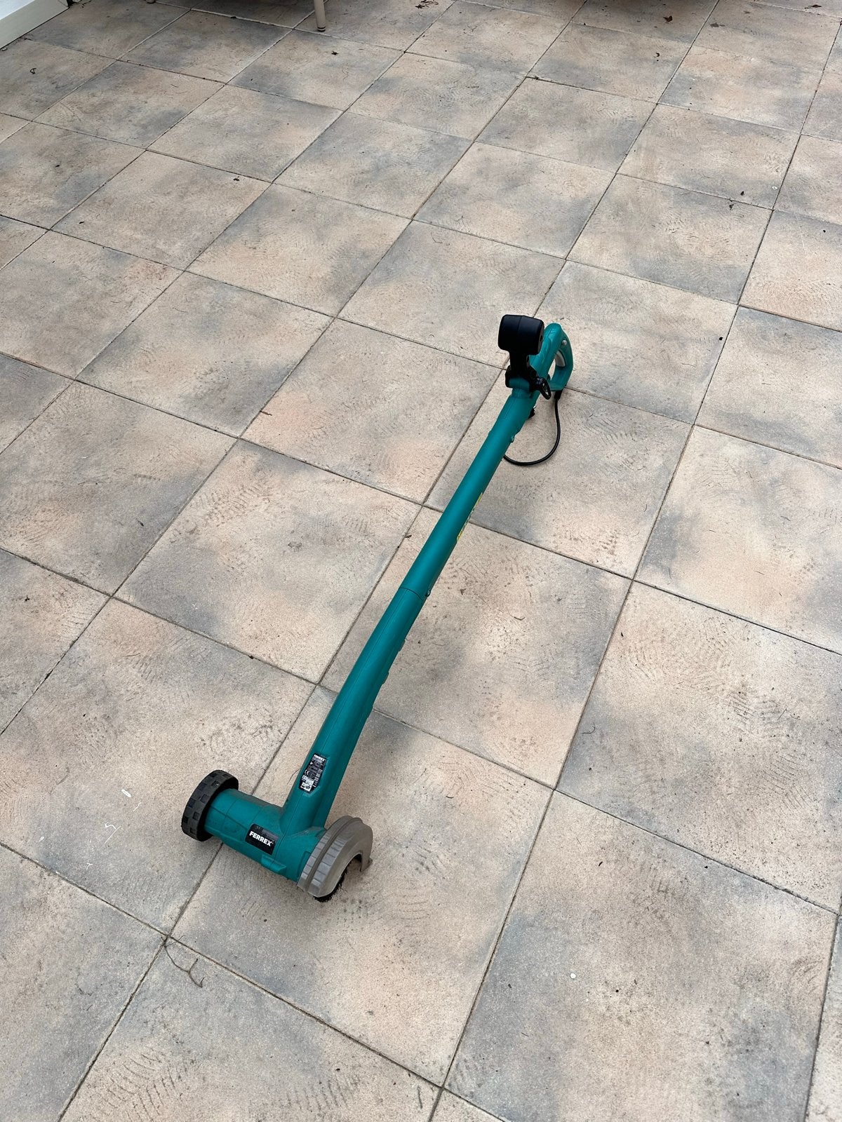 Ferrex voegenborstel - Elektrische onkruidborstel, Tuin en Terras, Ophalen, Gebruikt, Overige soorten