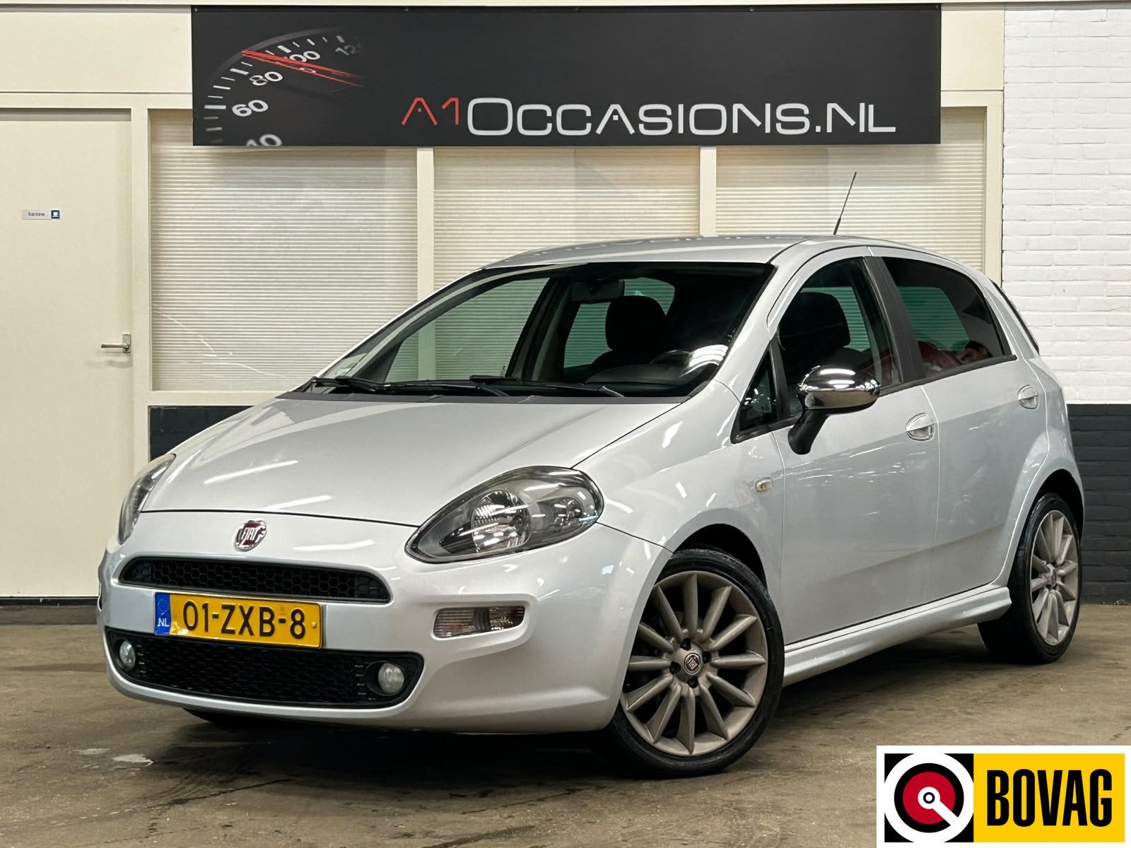 Fiat Punto Evo 0.9 TwinAir Sport (bj 2013), Euro 5, 86 pk, Gebruikt, Alcantara