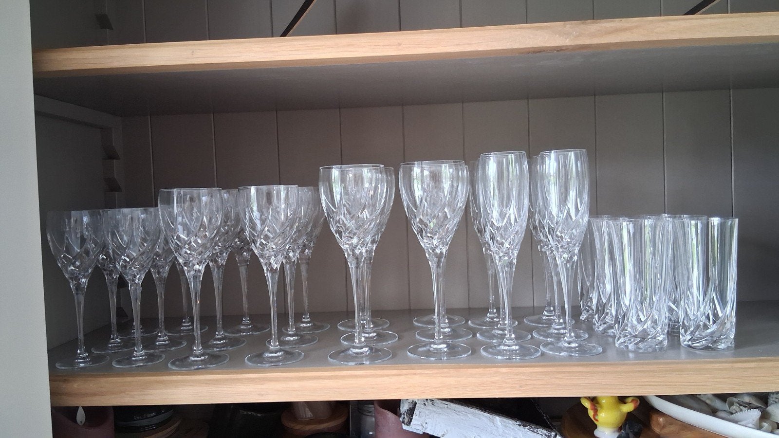 30 delig kristallen  glasservies, Ophalen