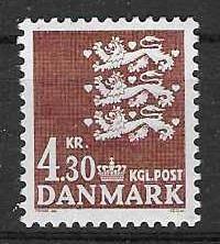 Denemarken Michel 711 postfris, Ophalen of Verzenden, Denemarken, Postfris