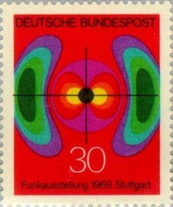 Y & T 459 Michel 599 Tentoonstelling Duitse radio Stuttgart, Ophalen of Verzenden, BRD, Postfris