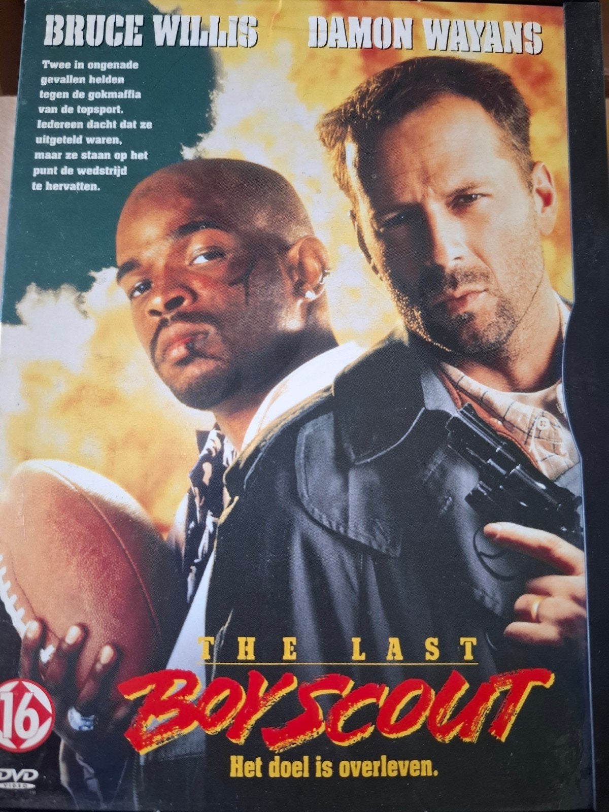 The Last Boy Scout (DVD) - Bruce Willis, Damon Wayans, Engels, Gebruikt, Vanaf 16 jaar, Actiethriller