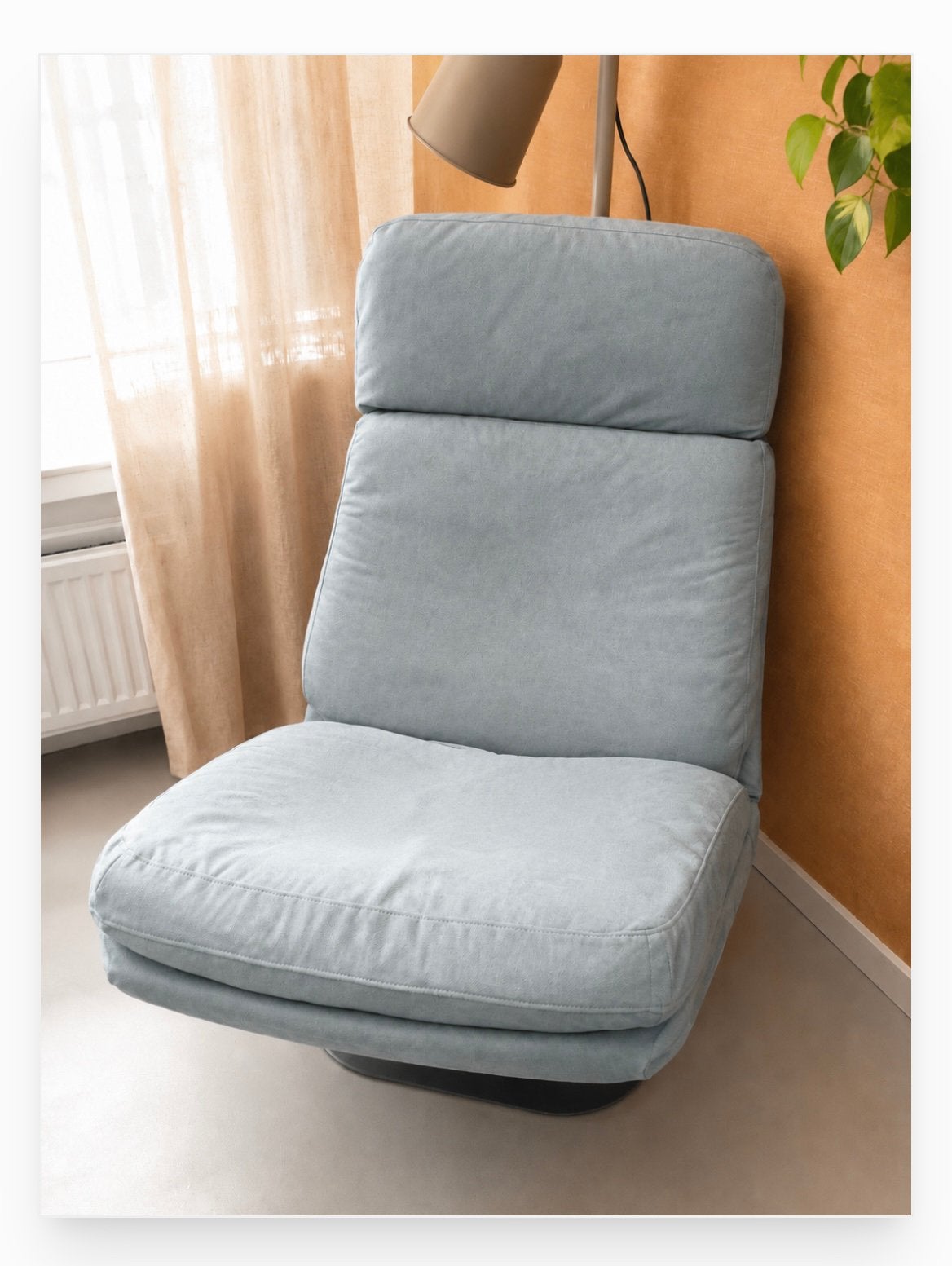 Ikea draai fauteuil Lunna, Huis en Inrichting, Fauteuils, Ophalen, Zo goed als nieuw, 75 tot 100 cm, 50 tot 75 cm